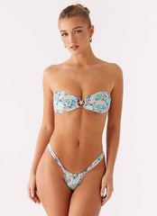Airlie Scrunch Bikini Bottoms - Santorini Floral