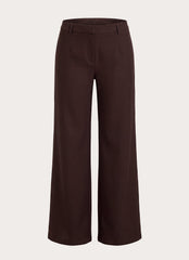 Hot As Ice Low Rise Pants - Chocolate