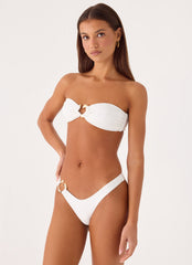 House Party Bikini Top - White
