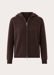 Karina Knit Zip Jumper - Brown