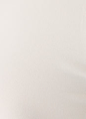 LA Haze Cropped Tank - Cream