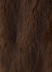 Lunaria Faux Fur Jacket - Brown