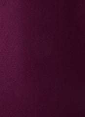 Midnight Kiss Jersey Halter Dress - Eggplant