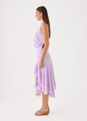 Nina Midi Dress - Lilac