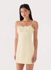 Noya Mini Dress - Yellow