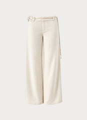Pearl Coast Linen Pant - Ivory