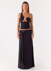 Ravi Maxi Skirt - Black