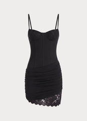 Renaya Mini Dress - Black