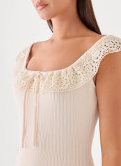 Rubi Mini Dress - Ivory