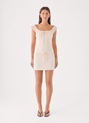 Rubi Mini Dress - Ivory