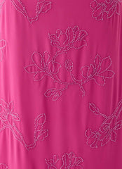 Secret Spot Maxi Skirt - Berry Kiss