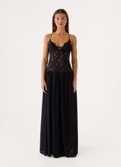 Shooting Love Maxi Dress - Black