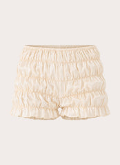 Soft Angelique Satin Short - Cream