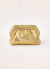 Solstice Clutch Bag - Gold