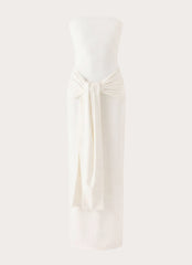 Stole My Heart Maxi Dress - White