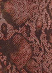 Strike First Keyhole Top - Snake Print