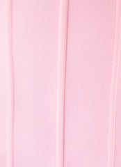 Super Model Crepe Corset Top - Pink