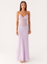 Sweet On You Maxi Dress - Lavender