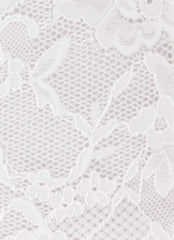Sweet Verona Lace Mini Dress - White