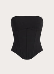 Tillie Corset Top - Black