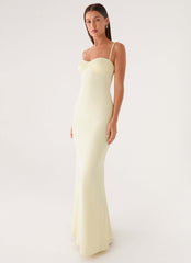 Vamonos Maxi Dress - Yellow