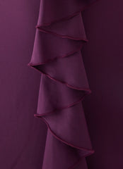 Velocity Jersey Mini Dress - Eggplant