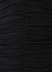 Vinese Long Sleeve Lace Mini Dress - Black