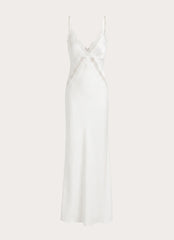 Winona Night Slip Dress - White
