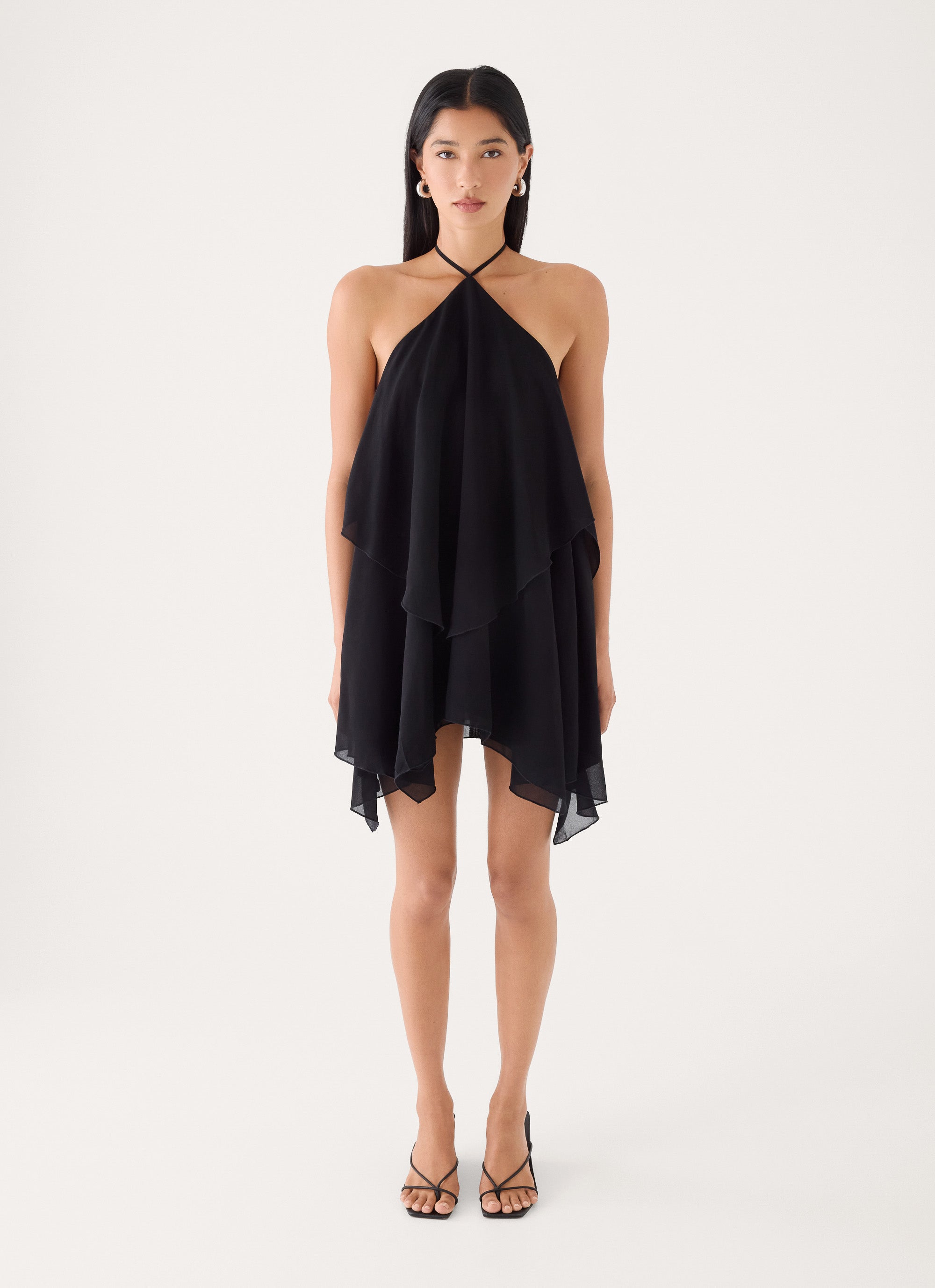 Alecia Mini Dress - Black