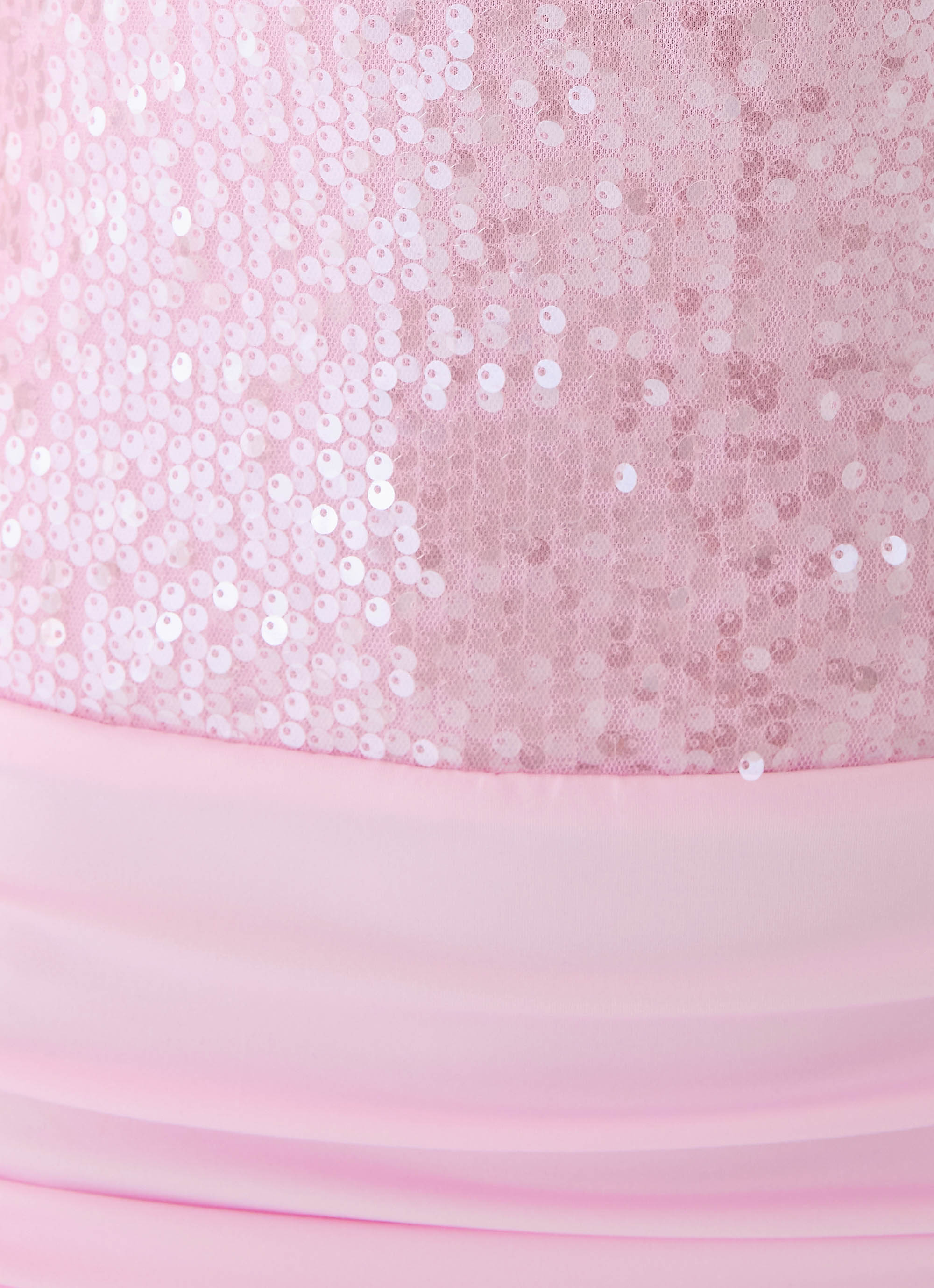 Alenya Sequin Halter Maxi Dress - Pink