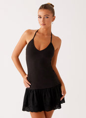 Amsterdam Mini Dress - Black
