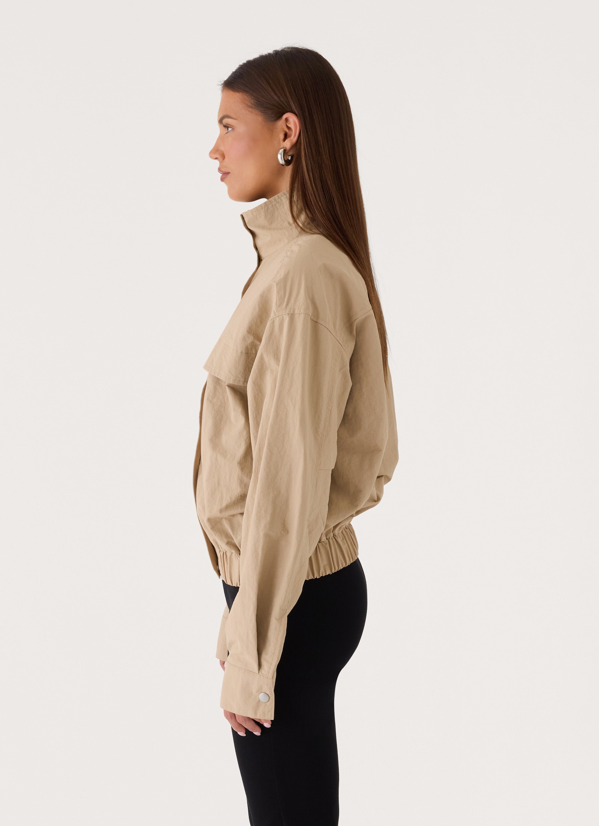 Dover Utility Jacket - Nude