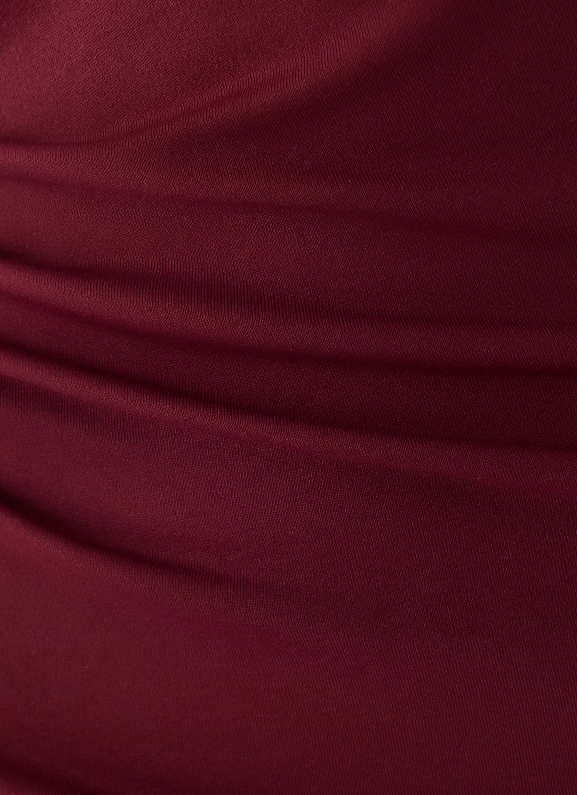 Good Riddance Maxi Dress - Burgundy