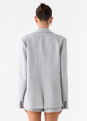 Kingston Oversized Blazer - Grey