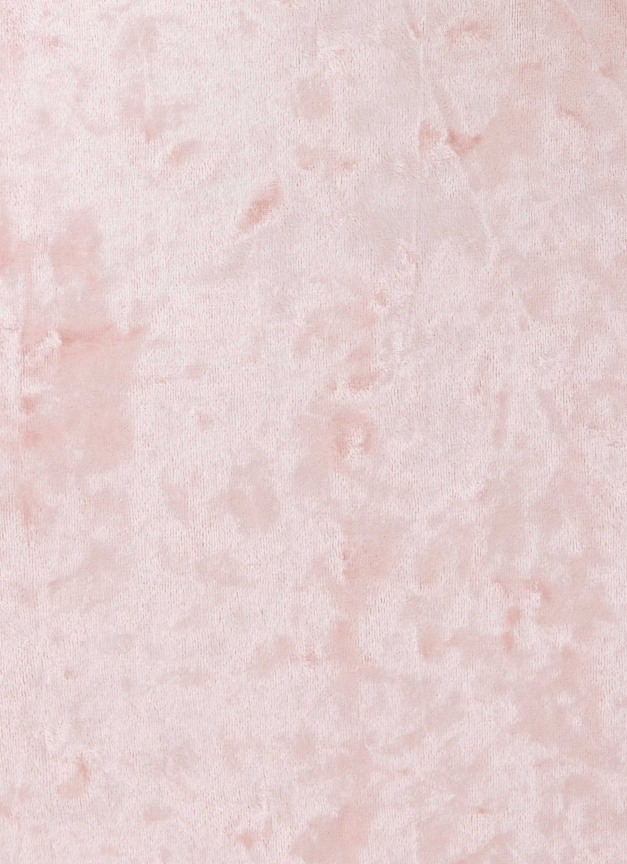 Memory Lane Crushed Velvet Halter Maxi Dress - Soft Pink
