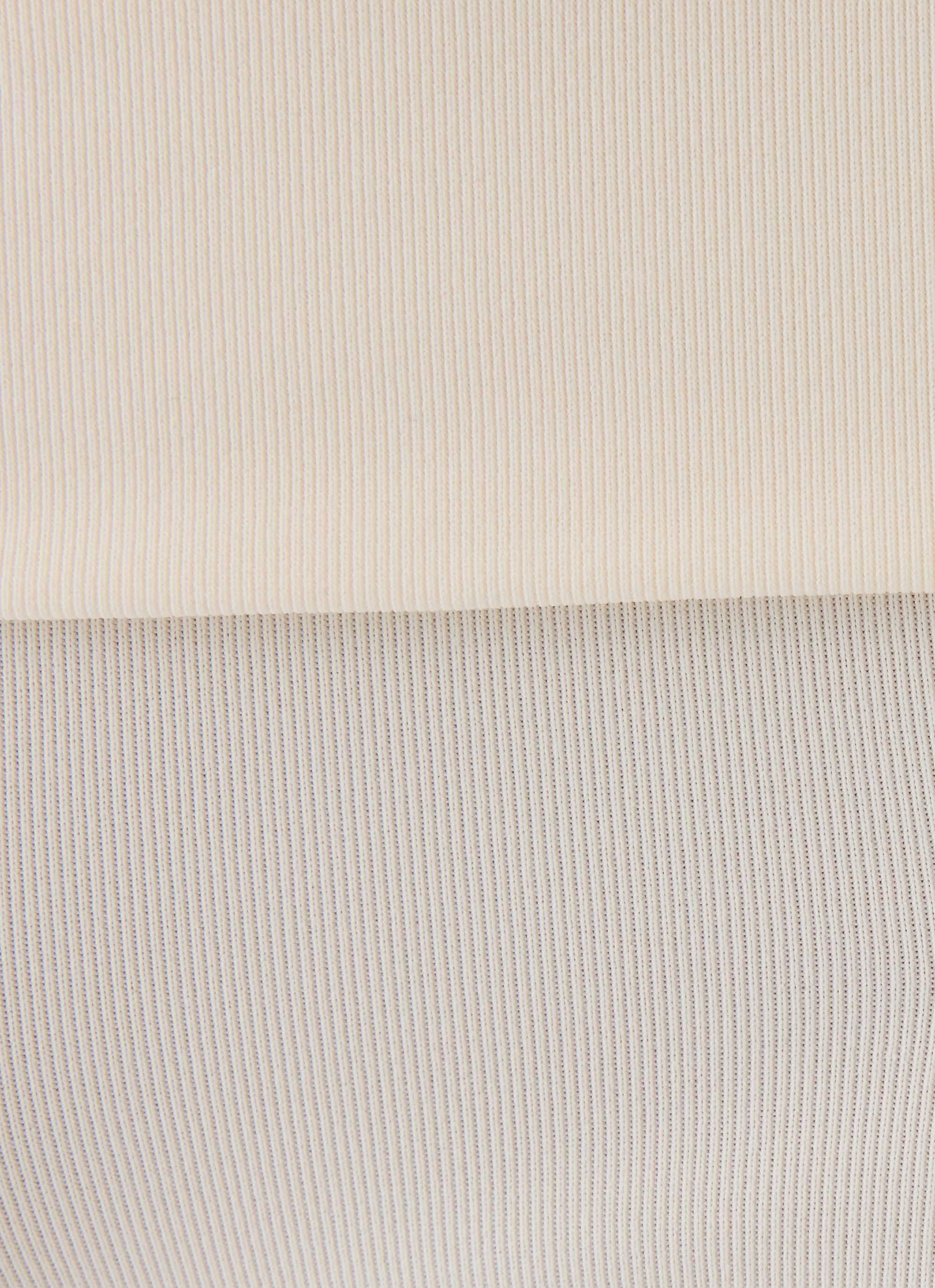 Muse Roll Waist Pants - Cream