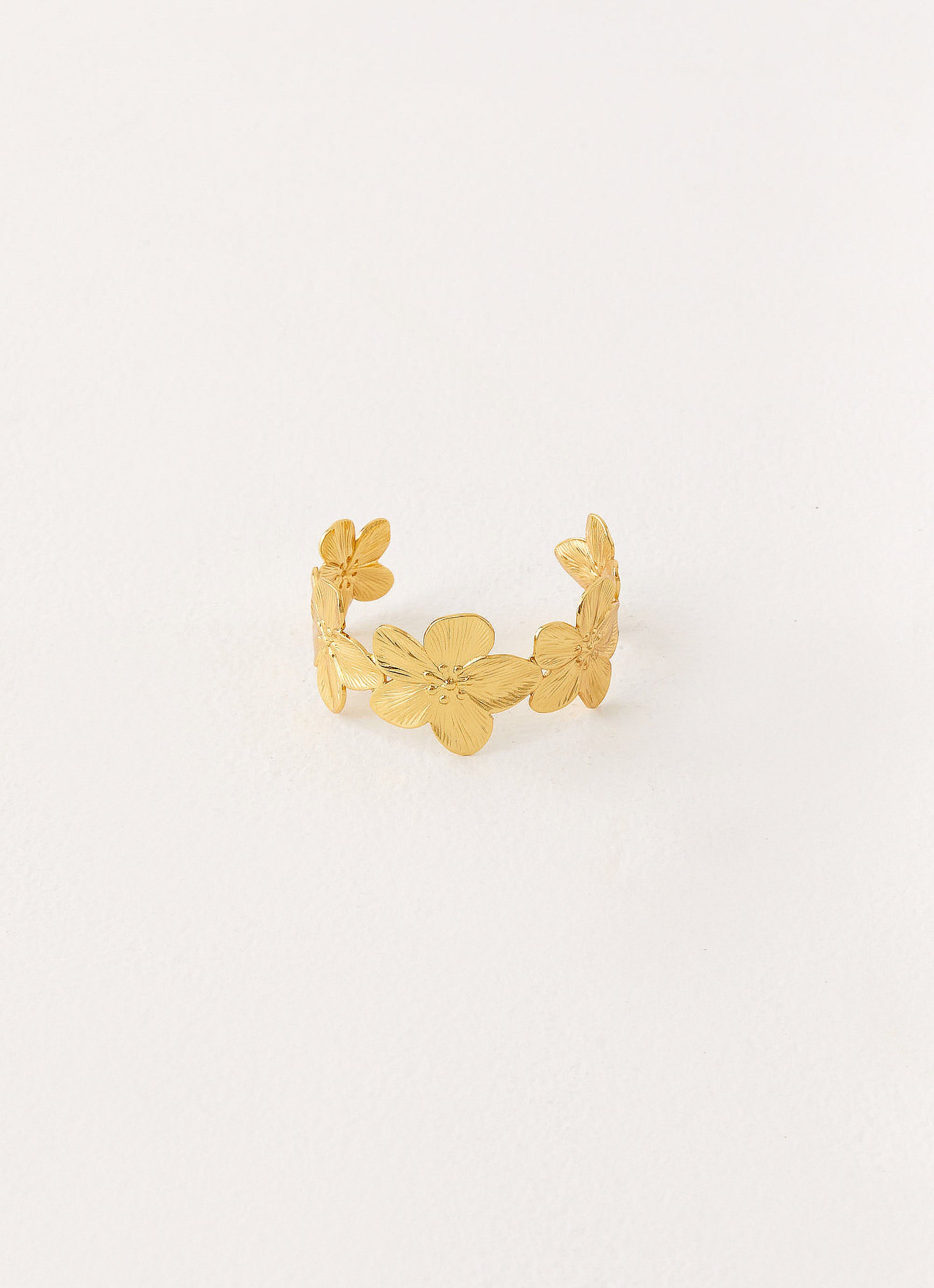 Nurture Flower Bracelet - Gold