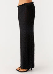 Ophira Maxi Skirt - Black