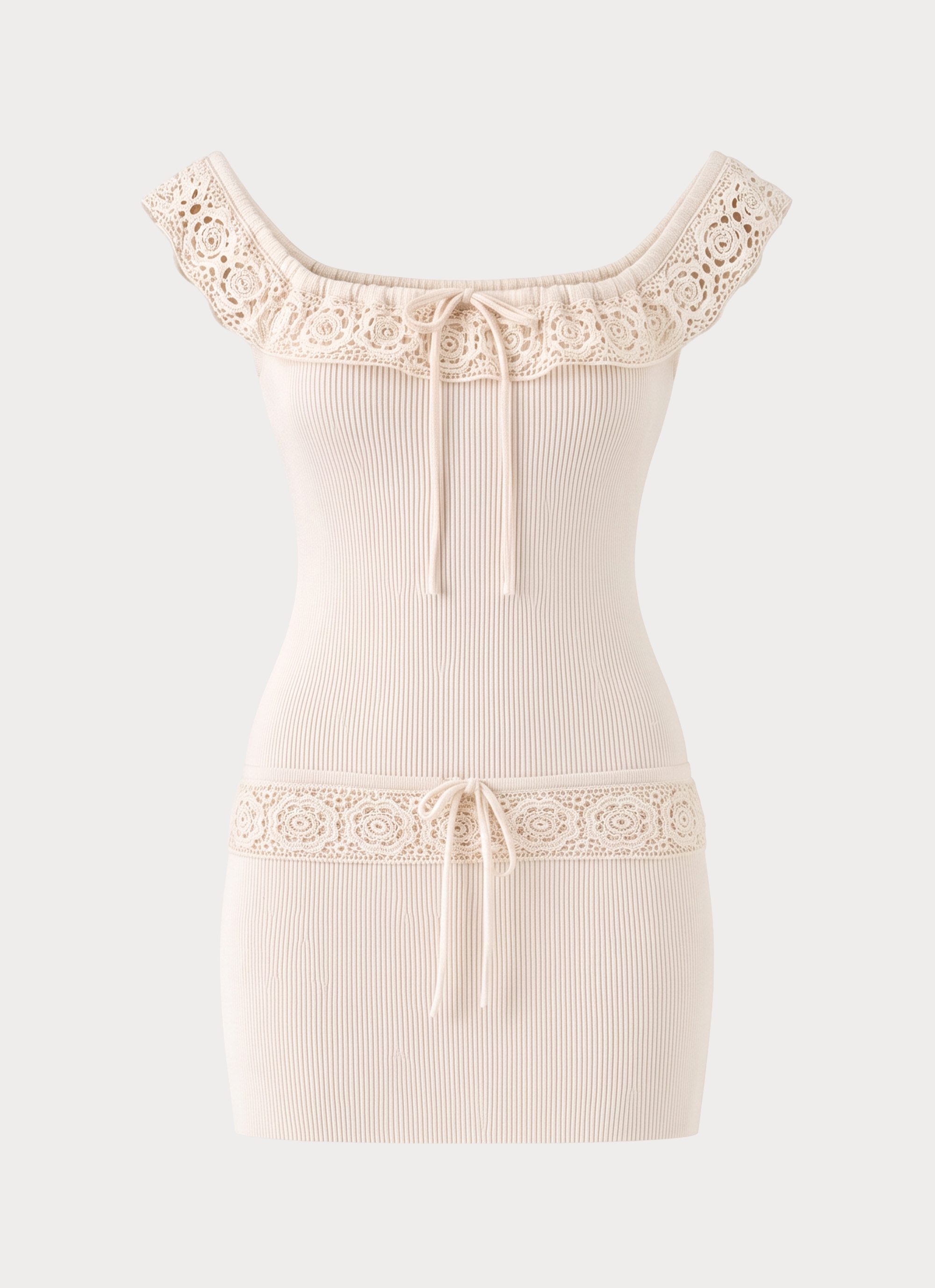 Rubi Mini Dress - Ivory