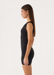 Twilight Skies Mini Dress - Black