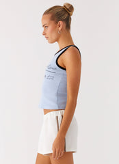 Utopia Tank Top - Sky Blue