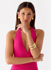 Villa Vibe Bangles - Gold